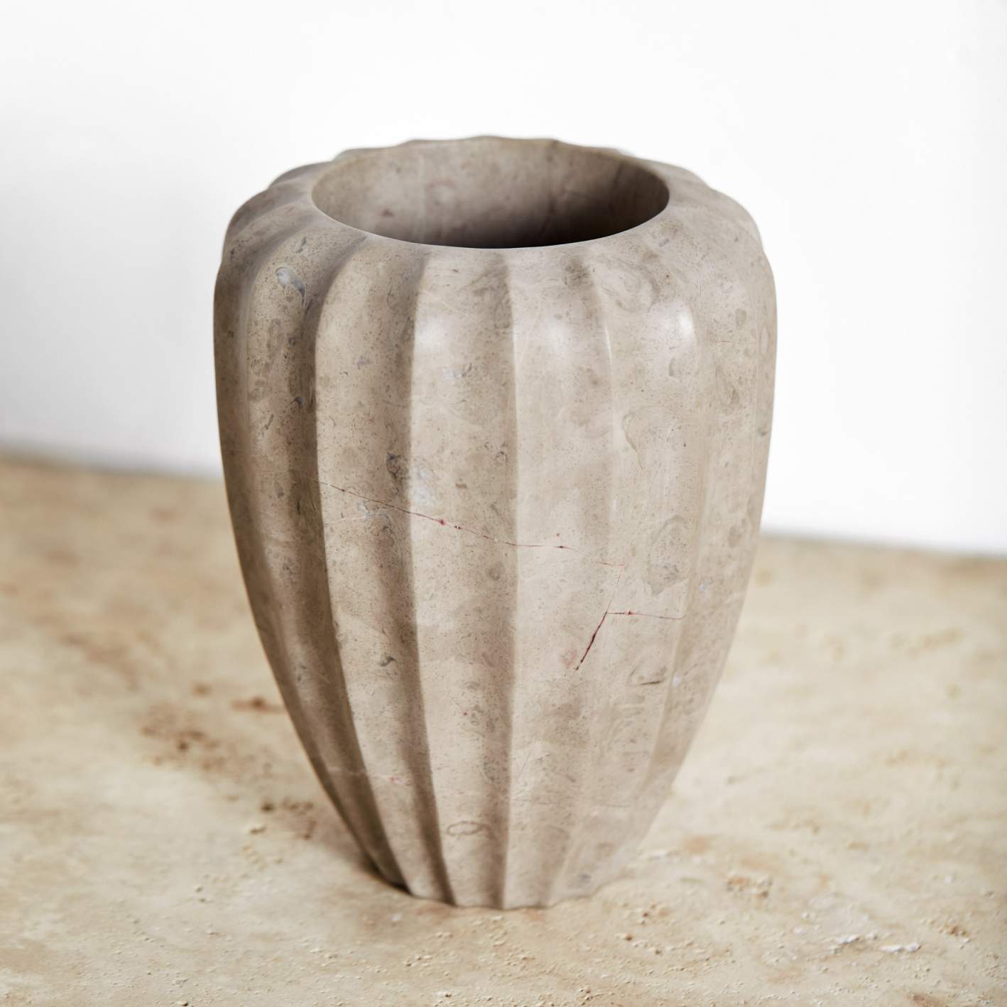 FLUTED SMALL VASE image number 1