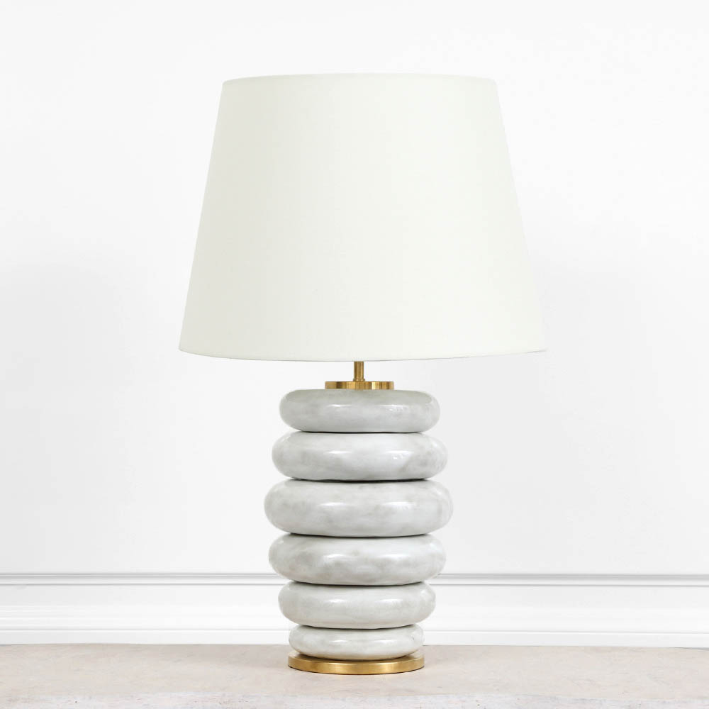 PHOEBE STACKED TABLE LAMP image number 1