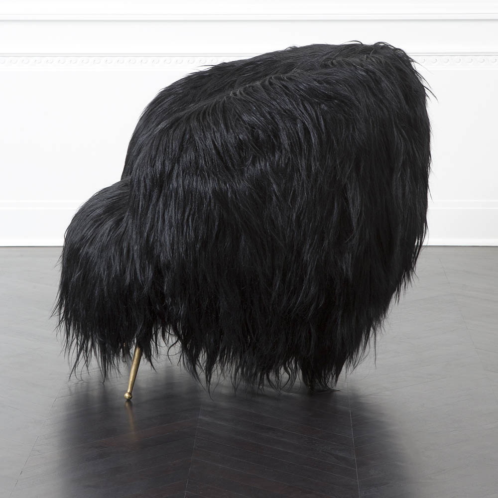 SOUFFLE CHAIR - GOAT HAIR image number 3