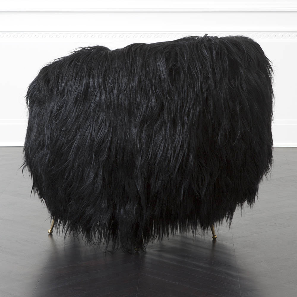 SOUFFLE CHAIR - GOAT HAIR image number 4