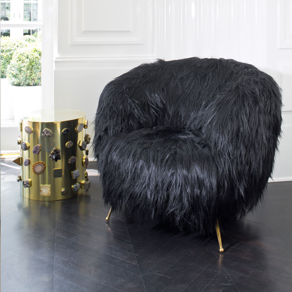 SOUFFLE CHAIR - GOAT HAIR image number 6