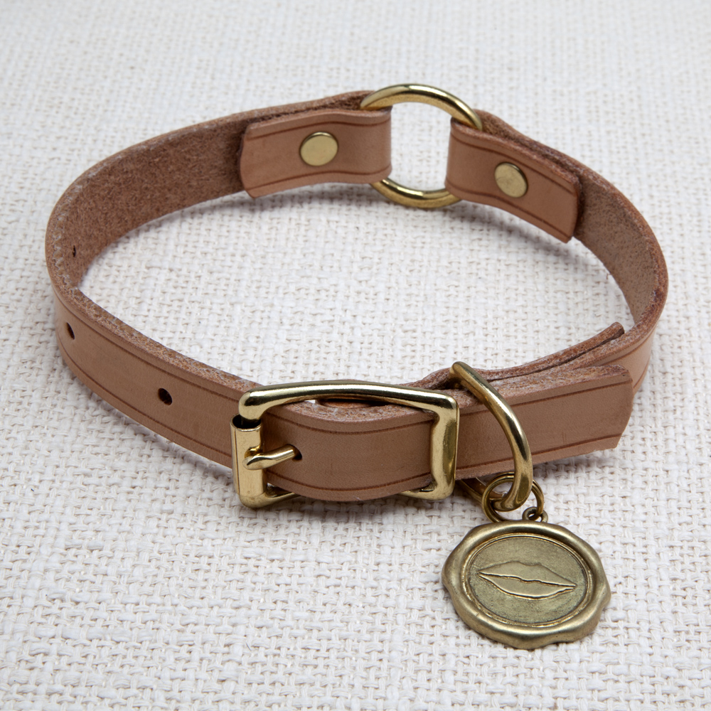 LIAISON DOG COLLAR & TAG SMALL image number 1
