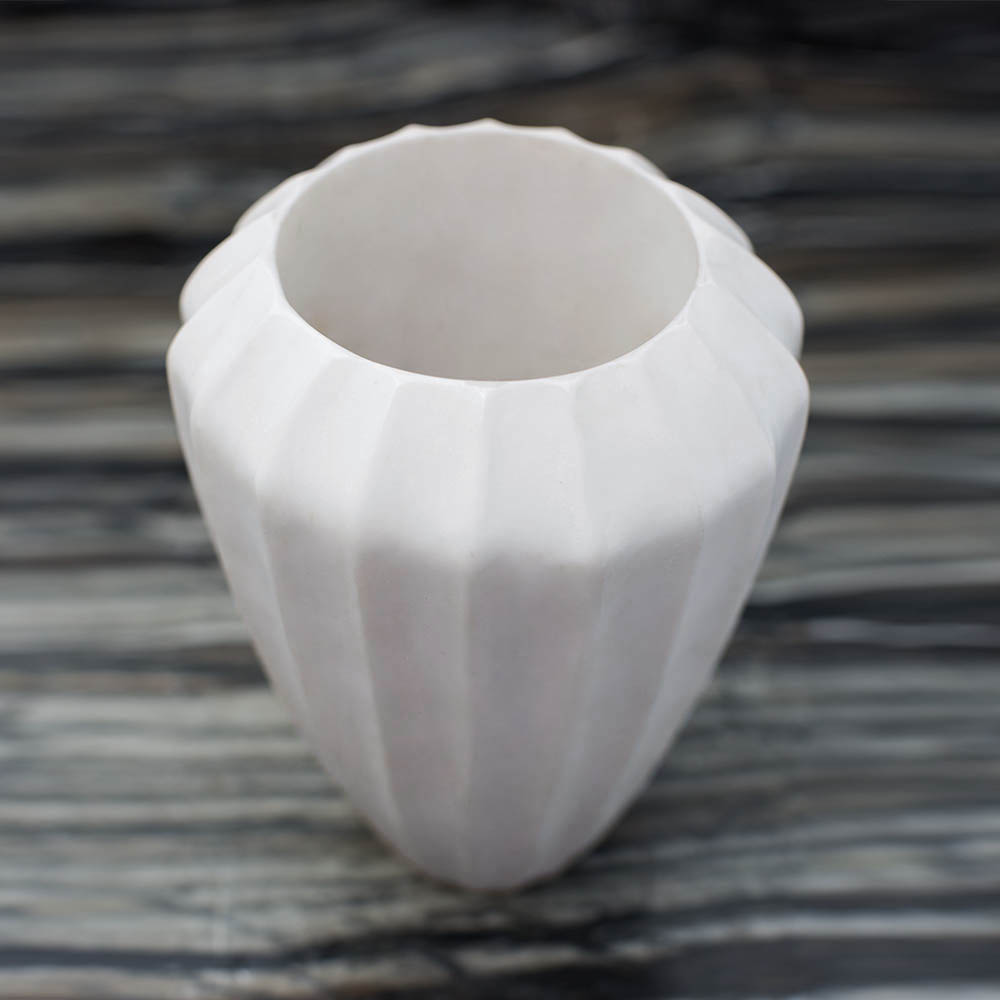 FLUTED SMALL VASE image number 3
