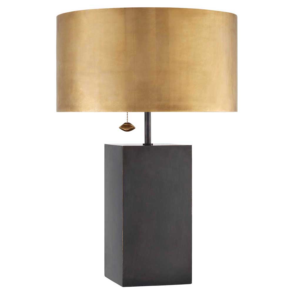 ZUMA TABLE LAMP - BRONZE w/ BRASS image number 1