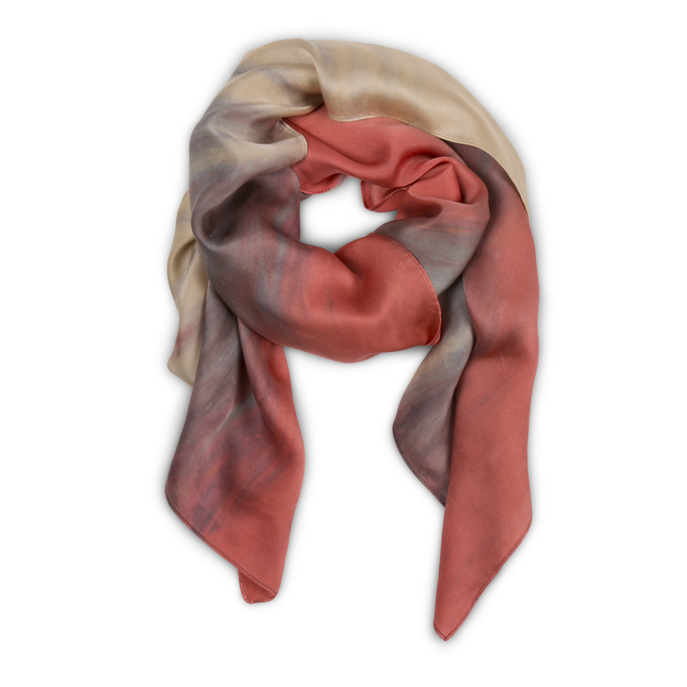 FAXON SCARF 44 X 44-CORAL image number 1