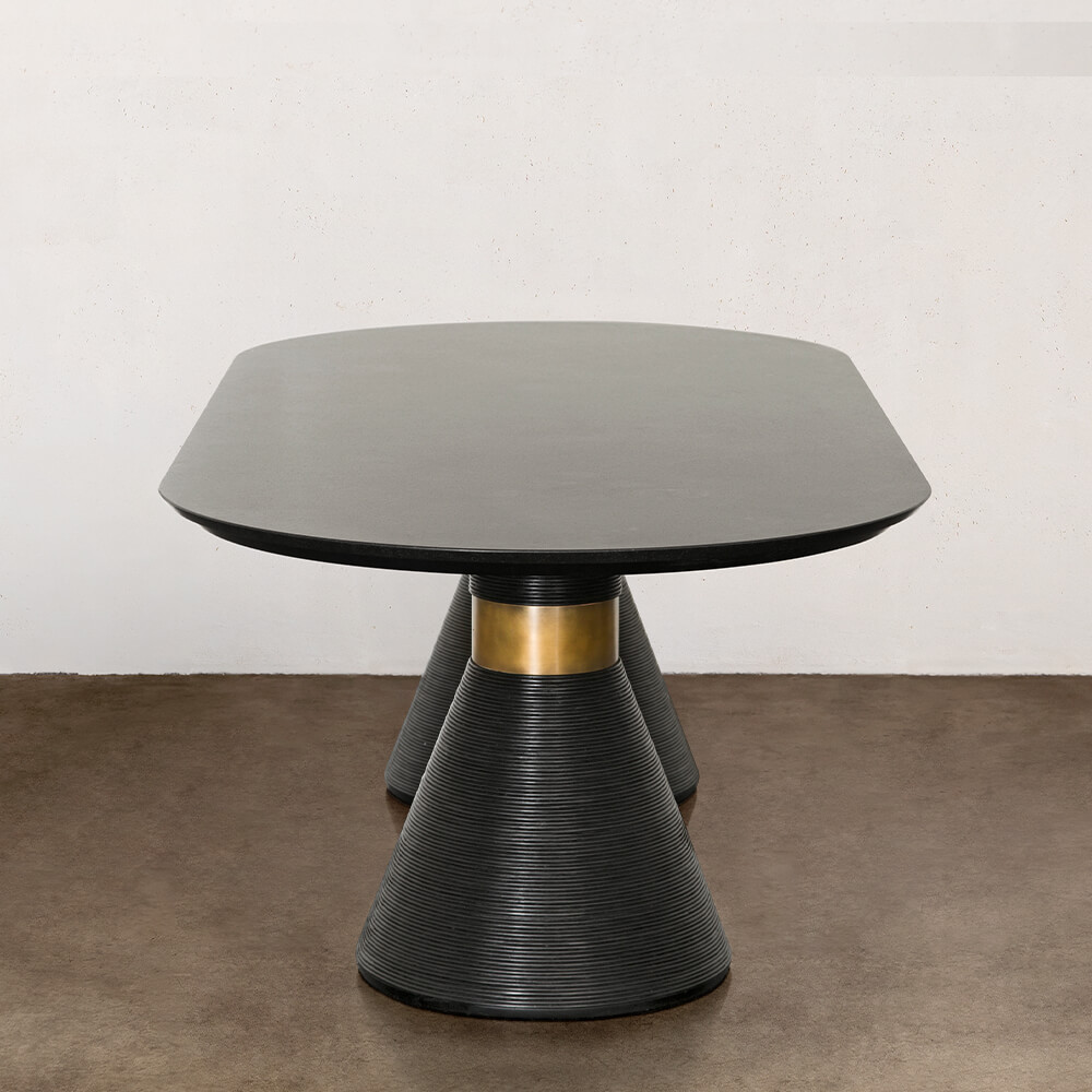 MIRAMAR DINING TABLE - 108" image number 2