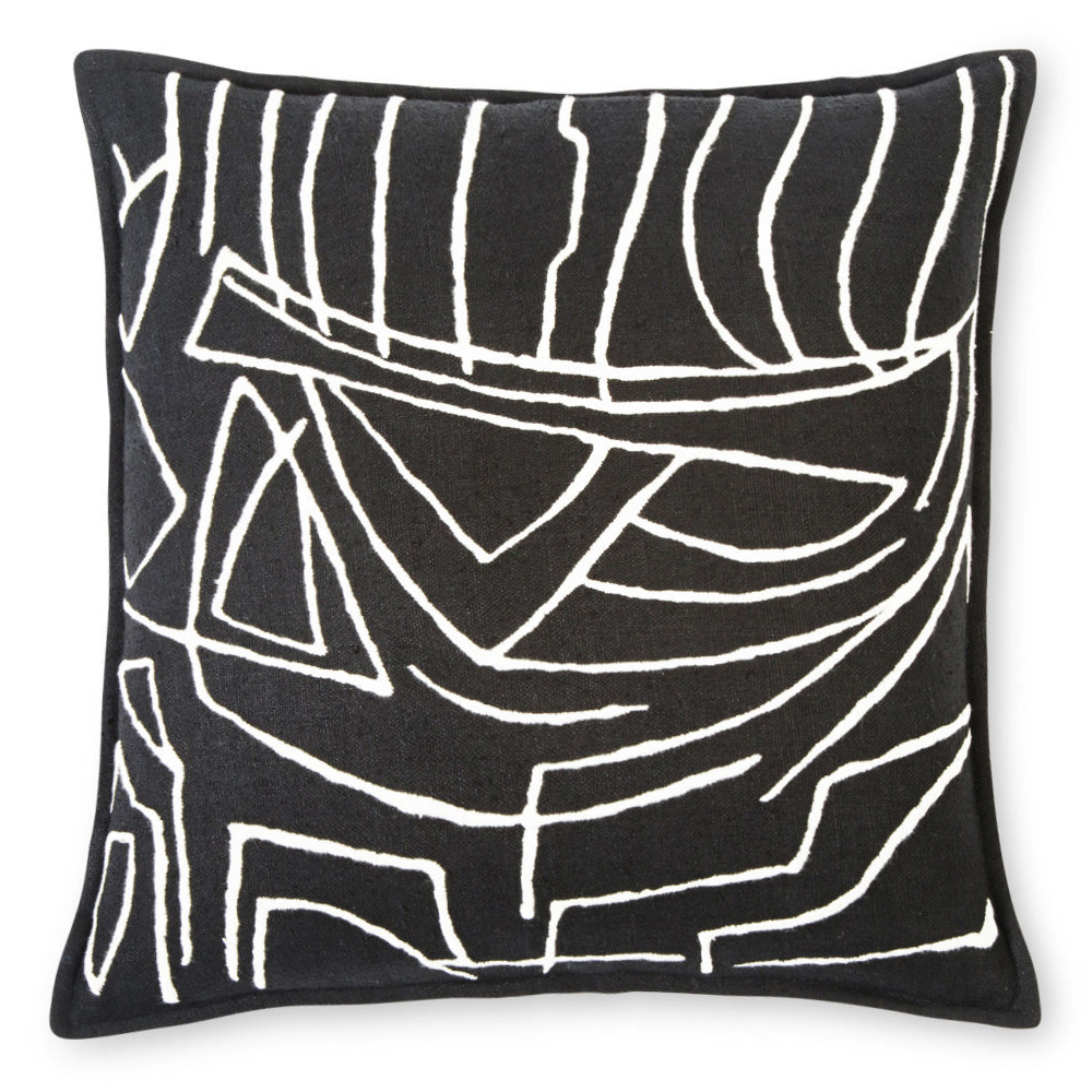 ZEPHYR SCRAFFITO PILLOW image number 0