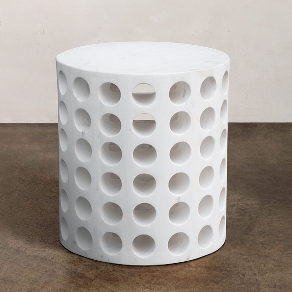 PERFORATED SIDE TABLE image number 0