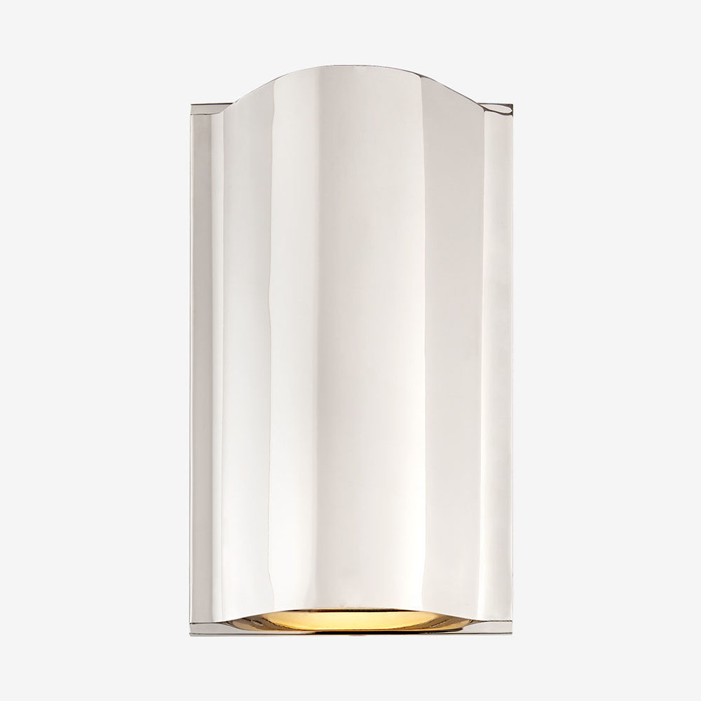 AVANT SMALL CURVE SCONCE - BRASS image number 0