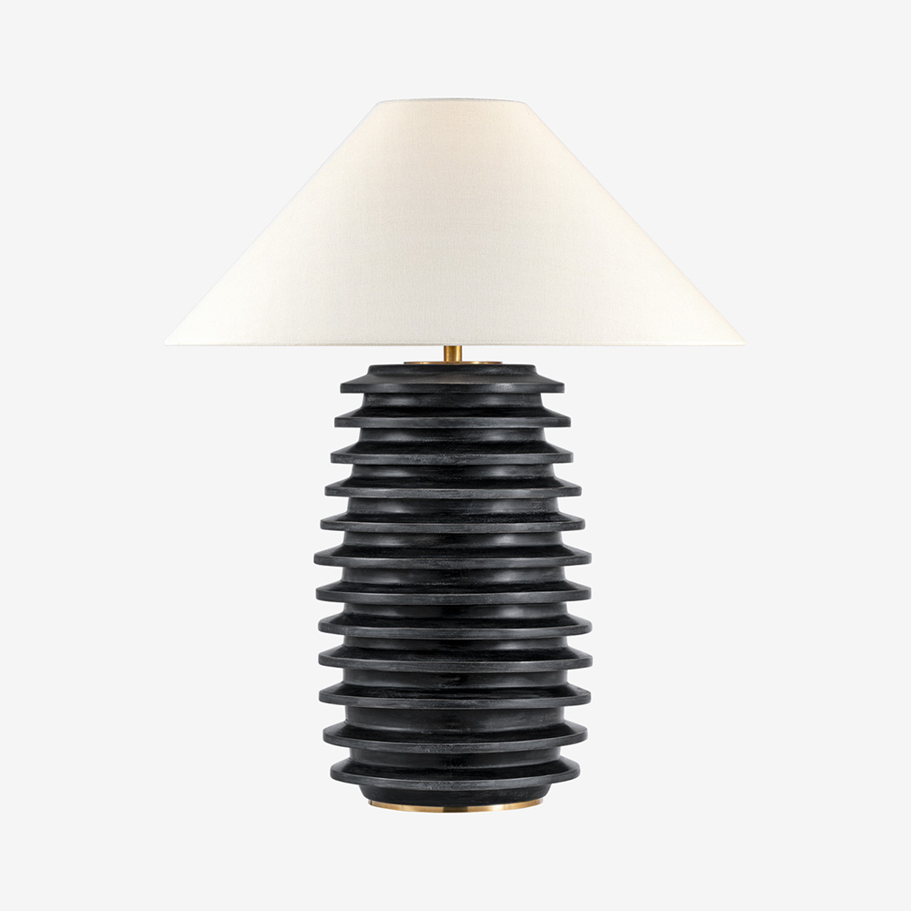 Crenelle 27" Stacked Table Lamp image number 0