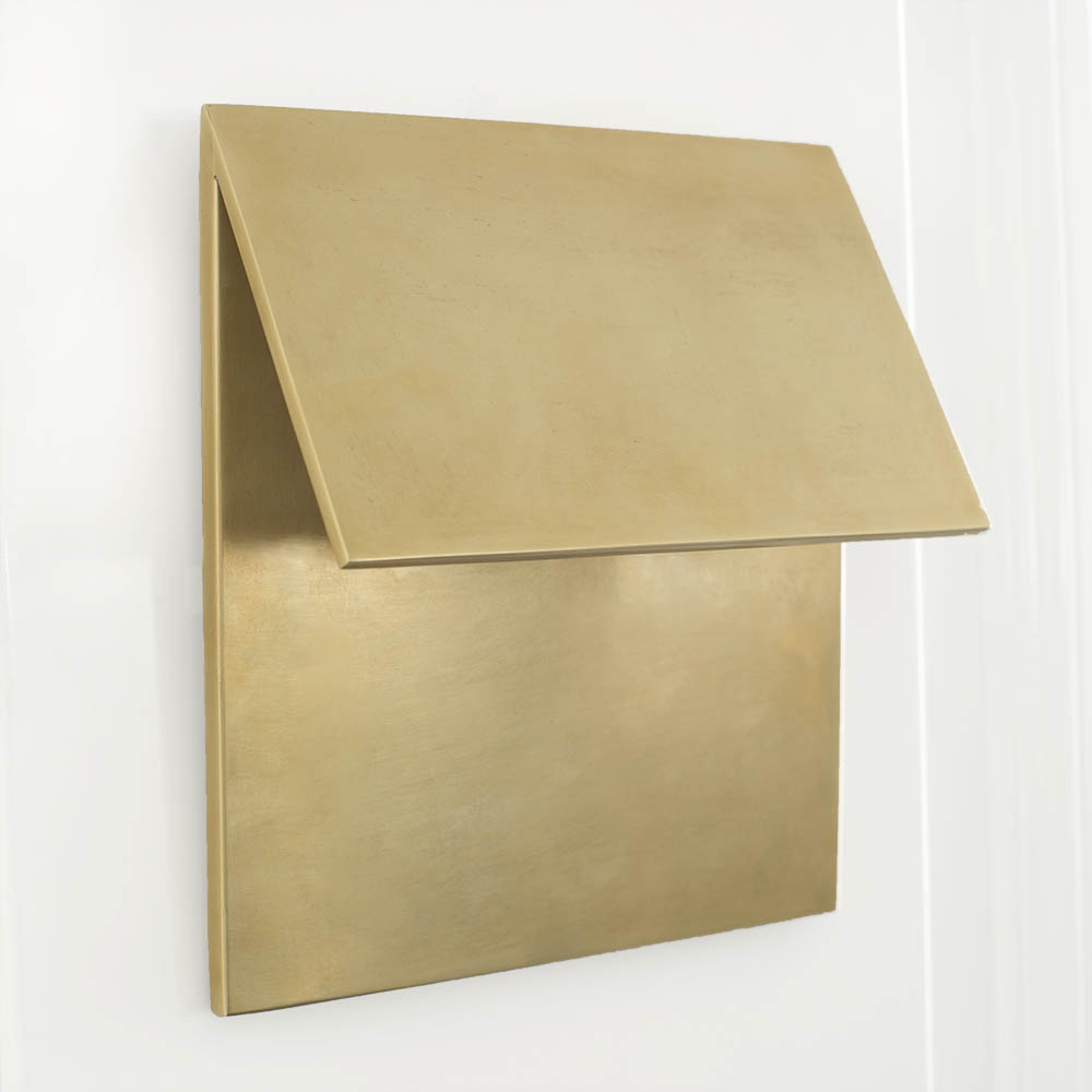 ESKER SINGLE FOLD SCONCE - BRASS