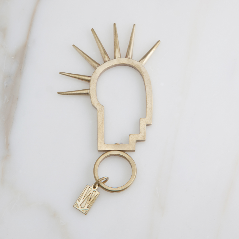 MINI HEAD TRIP KEYCHAIN