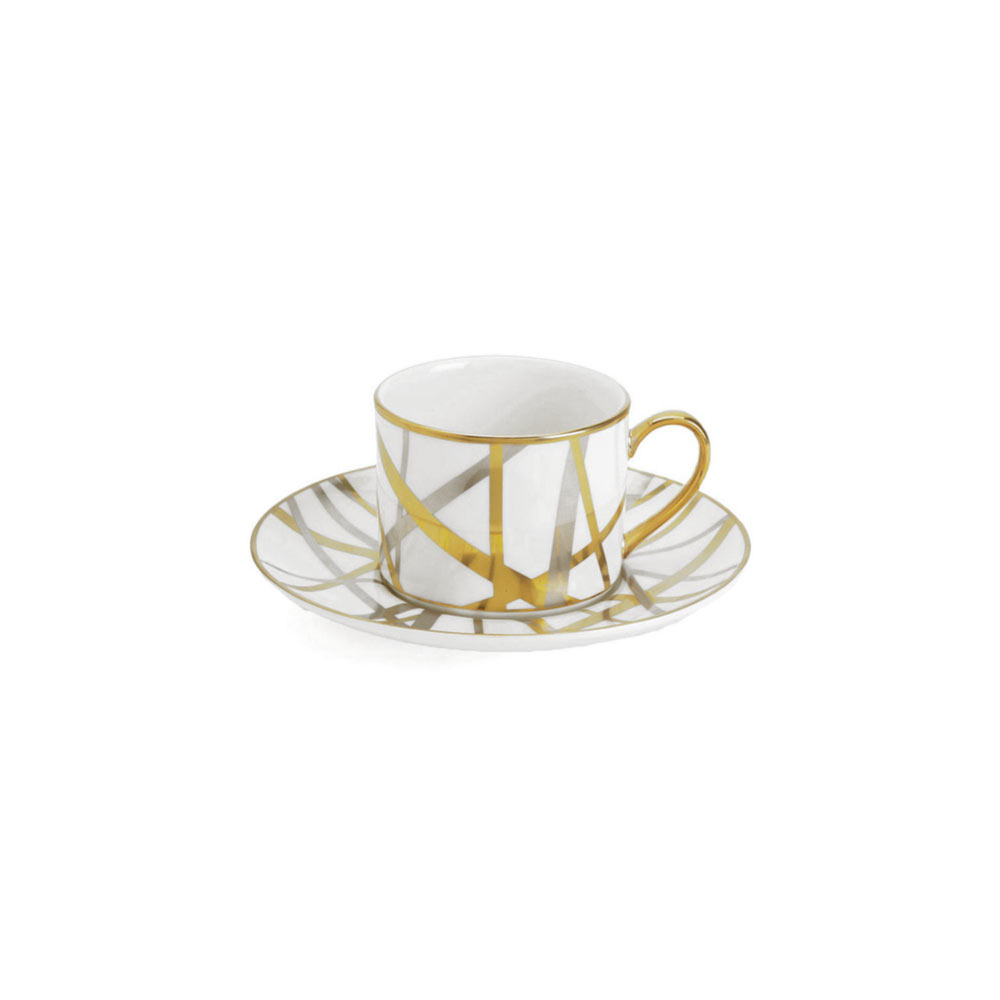 MULHOLLAND TEA CUP AND SAUCER SET
