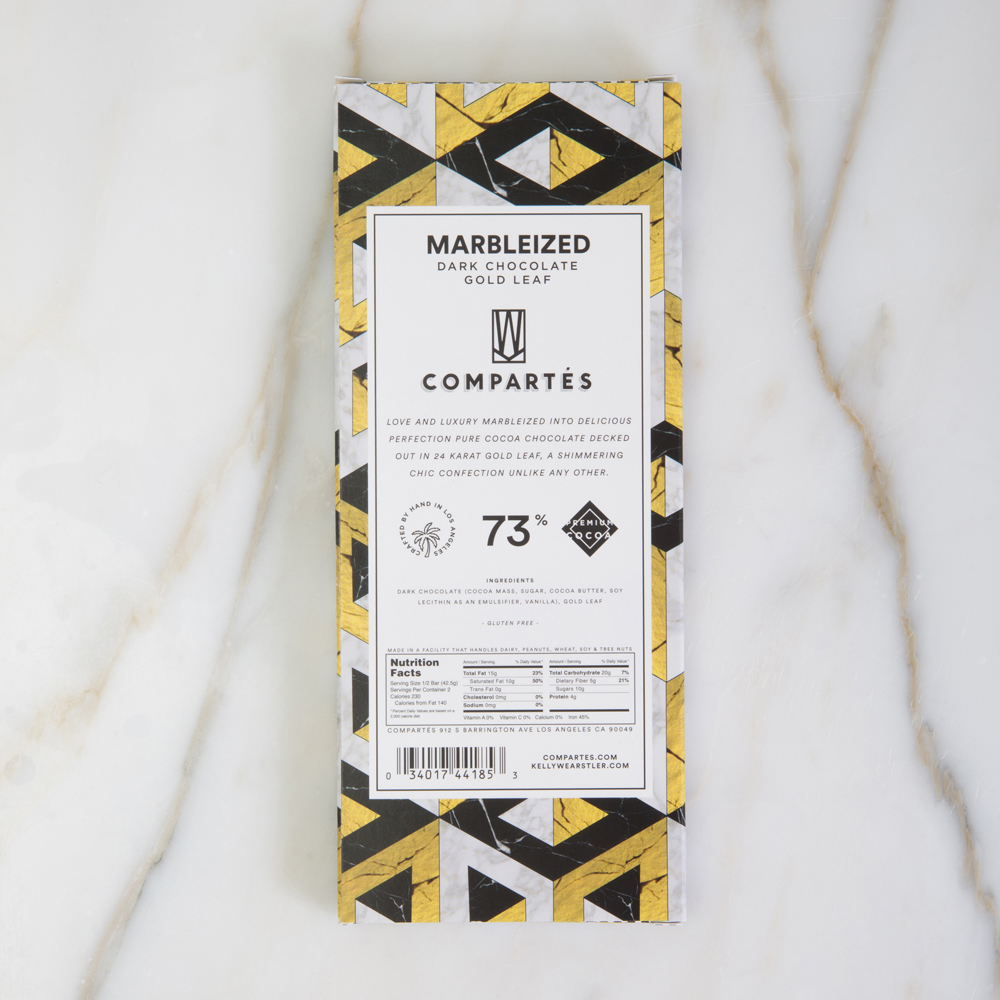 MARBLEIZED CHOCOLATE BAR