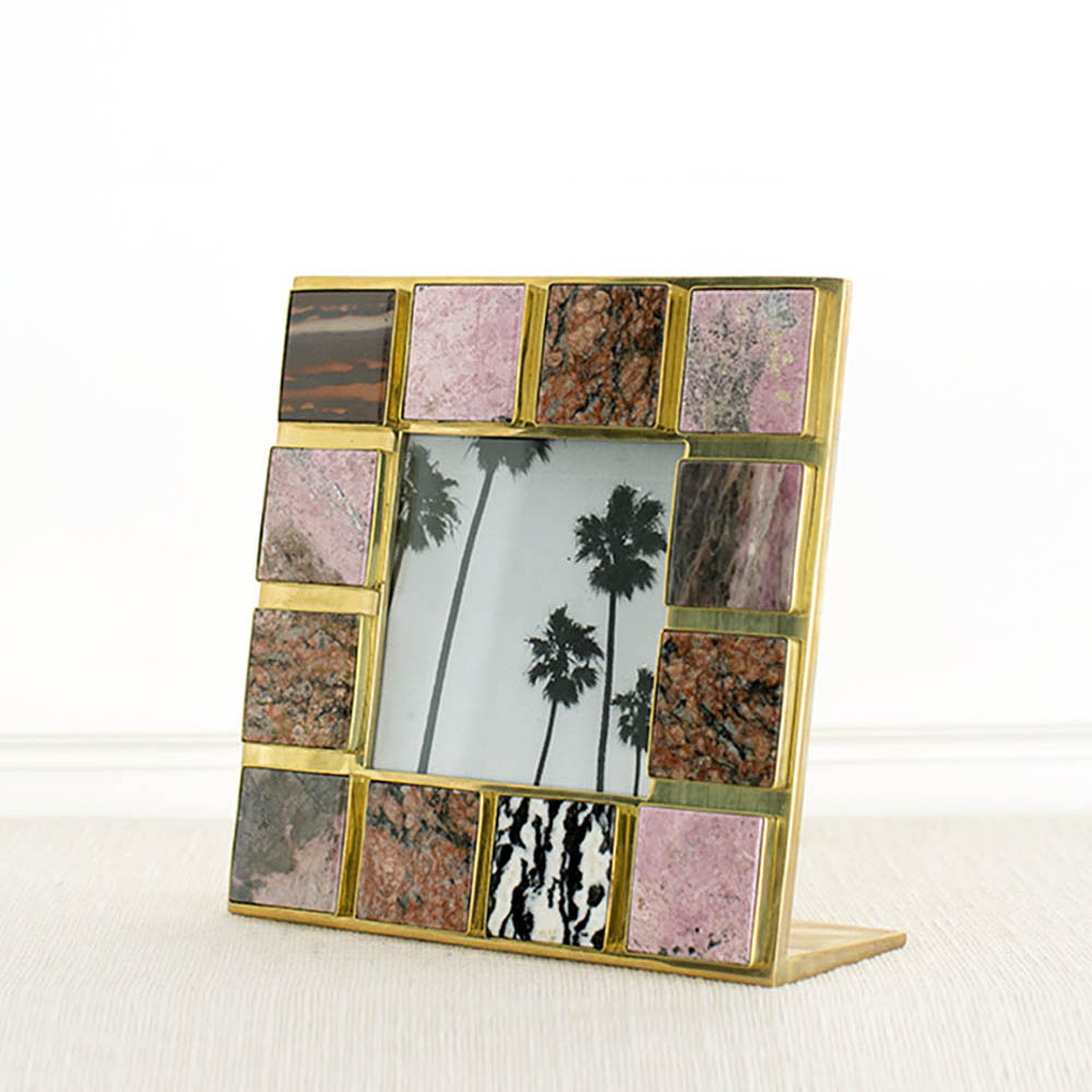 CURATED GEMSTONE BRONZE FRAME