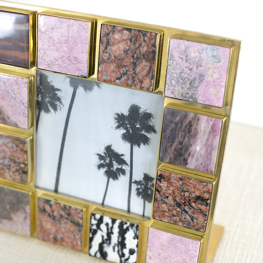 CURATED GEMSTONE BRONZE FRAME