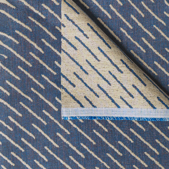 Esker Weave Navy/Cream reverse