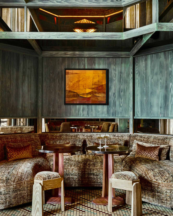 L'Apogee Courchevel interior by Kelly Wearstler