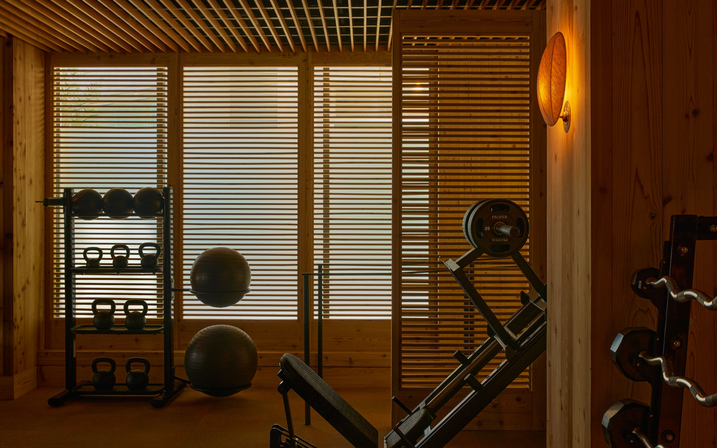 Santa Monica Proper Wellness interior by Kelly Wearstler