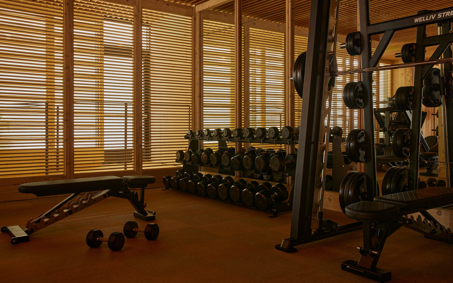 Santa Monica Proper Wellness interior by Kelly Wearstler
