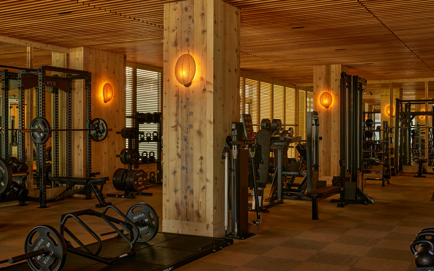 Santa Monica Proper Wellness interior by Kelly Wearstler