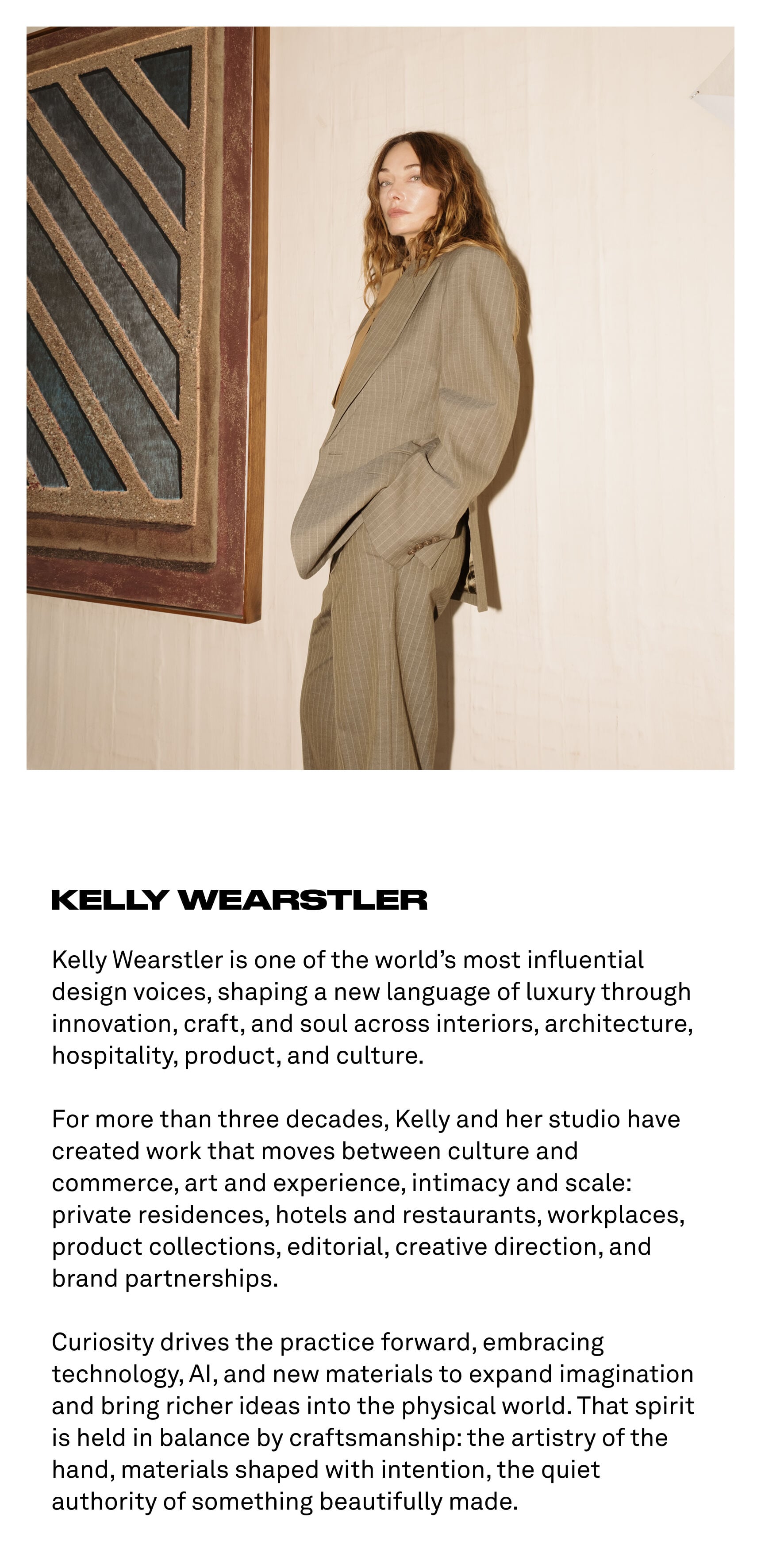 Kelly Wearstler About Page