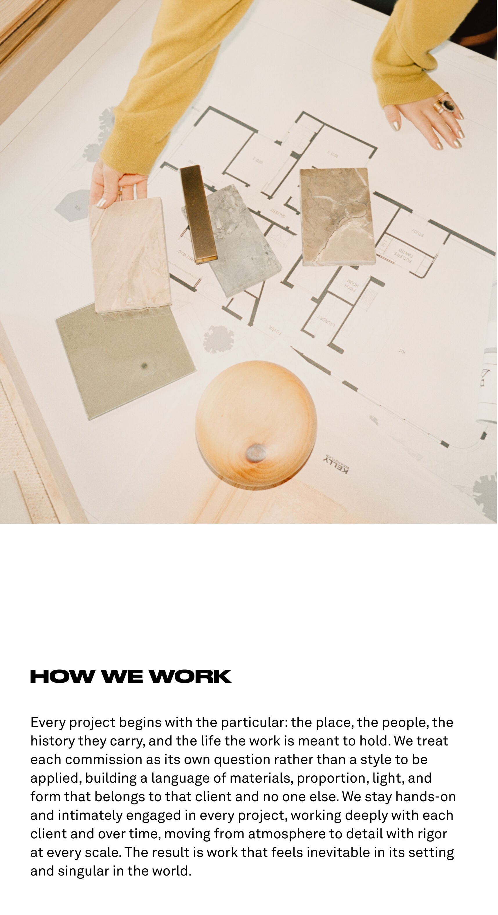 Kelly Wearstler About Us Page