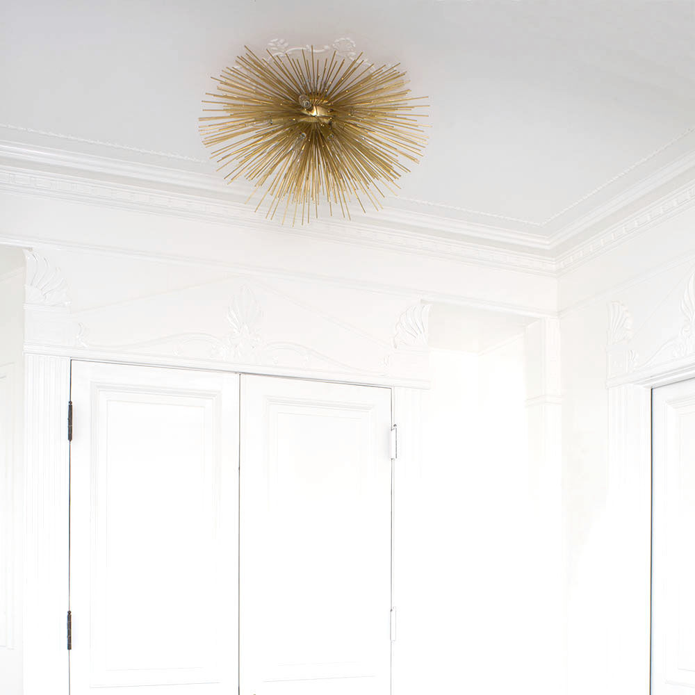 Chandeliers In Stock Kelly Wearstler Strada Medium Flush Mount