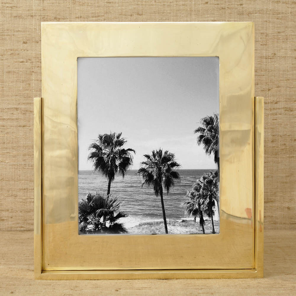 BRASS FRAME 8 X 10, High End, Luxury, Design, Furniture and Decor Kelly Wearstler