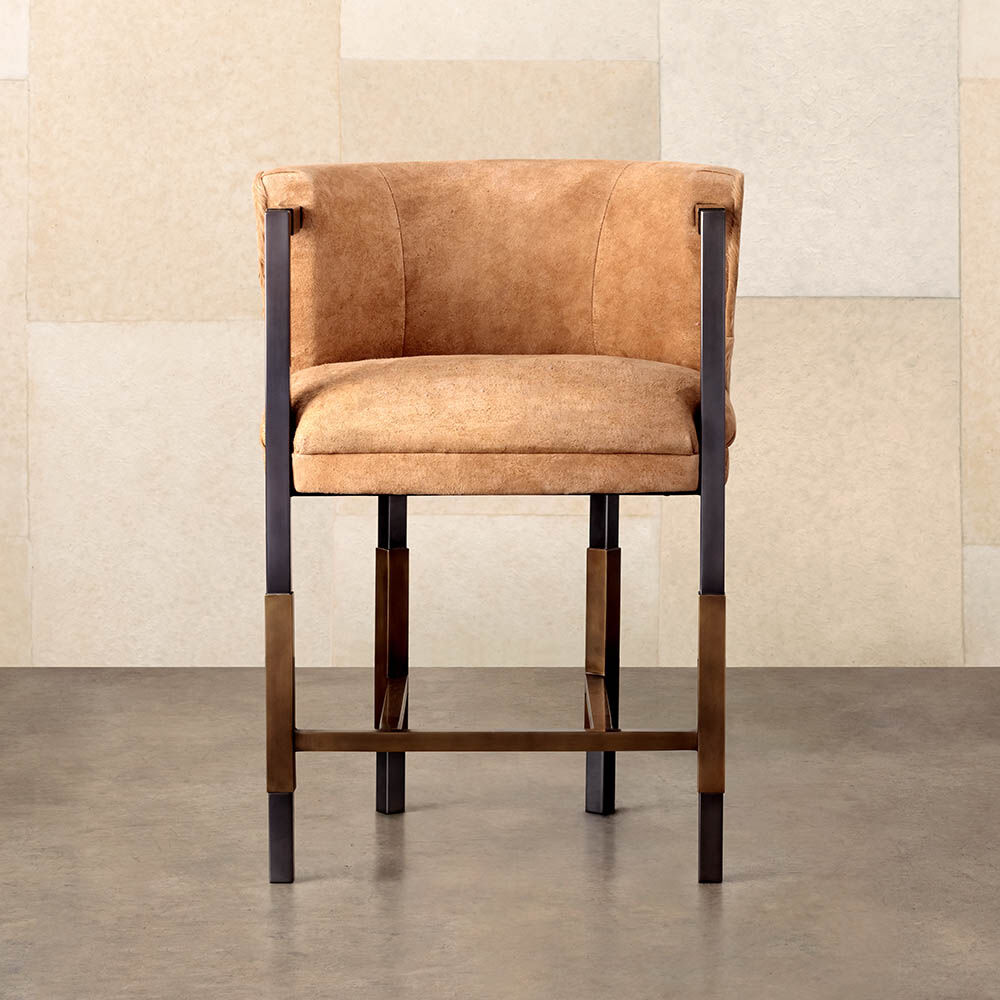 LARCHMONT COUNTER STOOL, High End, Luxury, Design, Furniture and Decor Kelly Wearstler