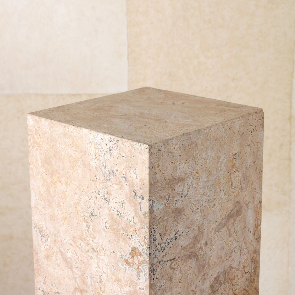 TRAVERTINE COLUMN, High End, Luxury, Design, Furniture and Decor