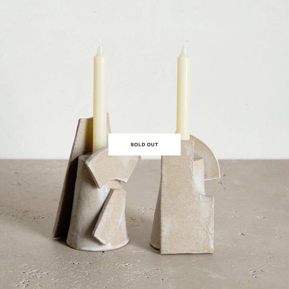 Kelly Wearstler X Morgan Peck - Shape Candle Holders