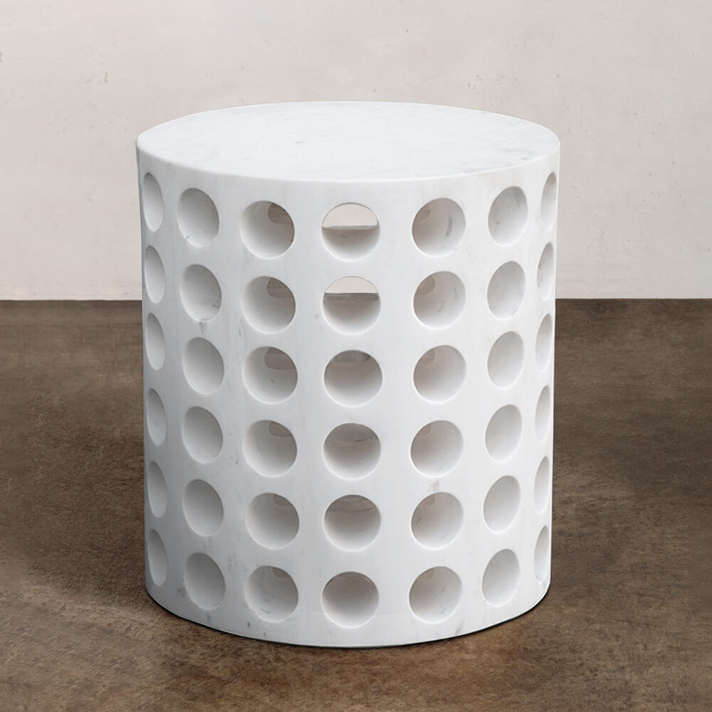 PERFORATED SIDE TABLE