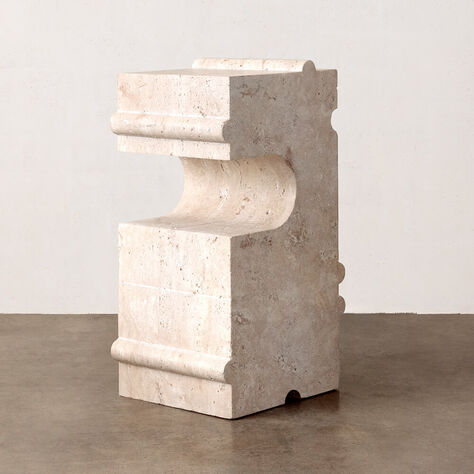 HUME STONE SIDE TABLE