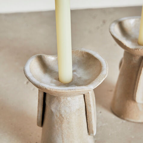 Kelly Wearstler X Morgan Peck - Coupe Candle Holders