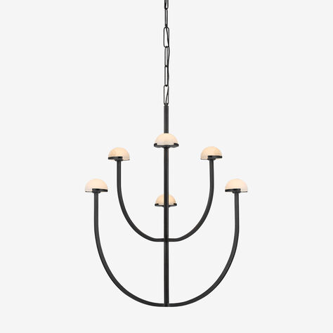 Pedra Large Two-Tier Chandelier