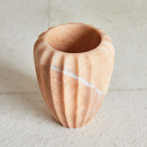 SMALL FLUTED VASE