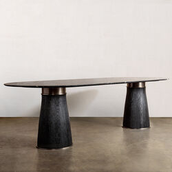 CAMDEN DOUBLE PEDESTAL DINING TABLE