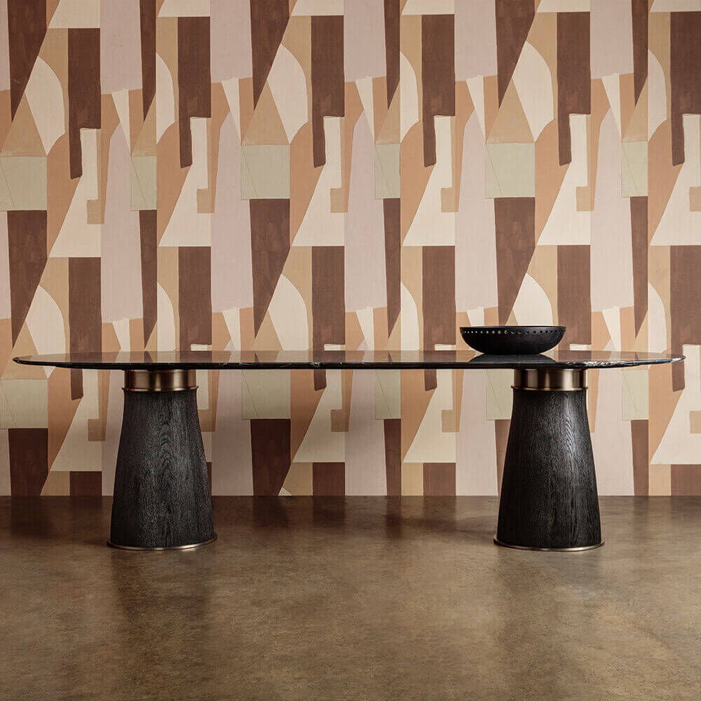 CAMDEN DOUBLE PEDESTAL DINING TABLE