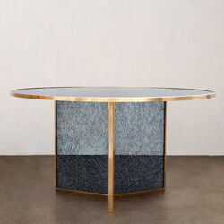 Superluxe Round Fractured Table