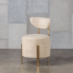 MELANGE VANITY STOOL