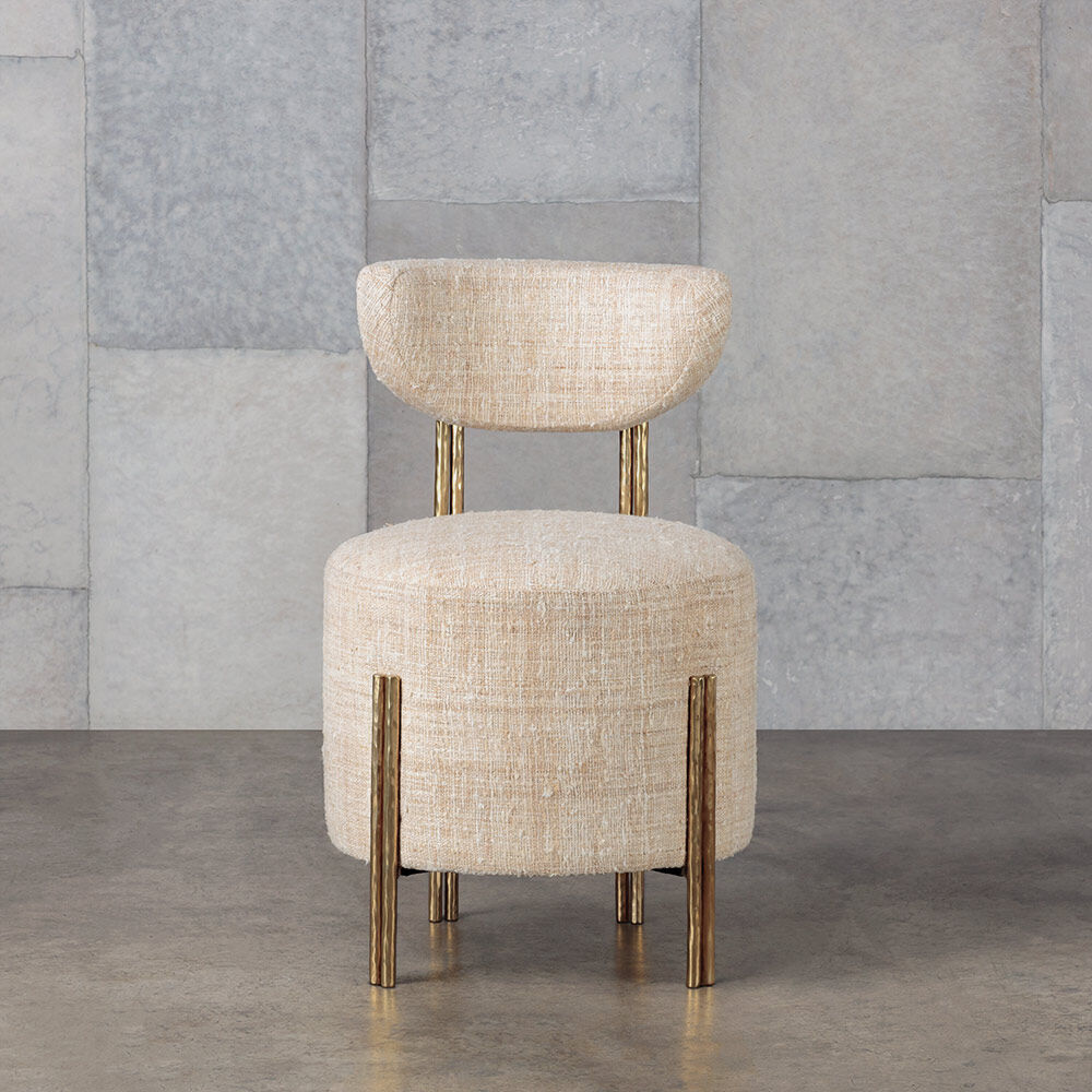 MELANGE VANITY STOOL