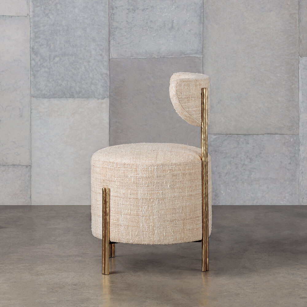 MELANGE VANITY STOOL