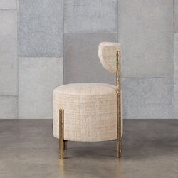 MELANGE VANITY STOOL