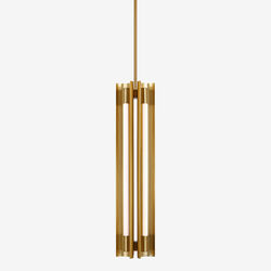 Carson Four Light Narrow Pendant