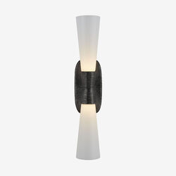 UTOPIA LARGE DOUBLE BATH SCONCE