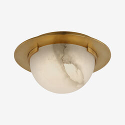 Melange 6" Solitaire Flush Mount