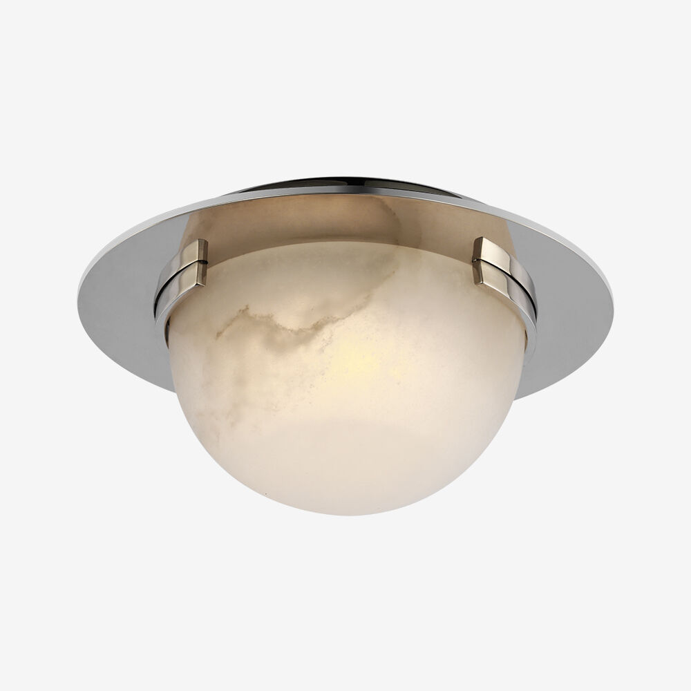 Melange 6" Solitaire Flush Mount