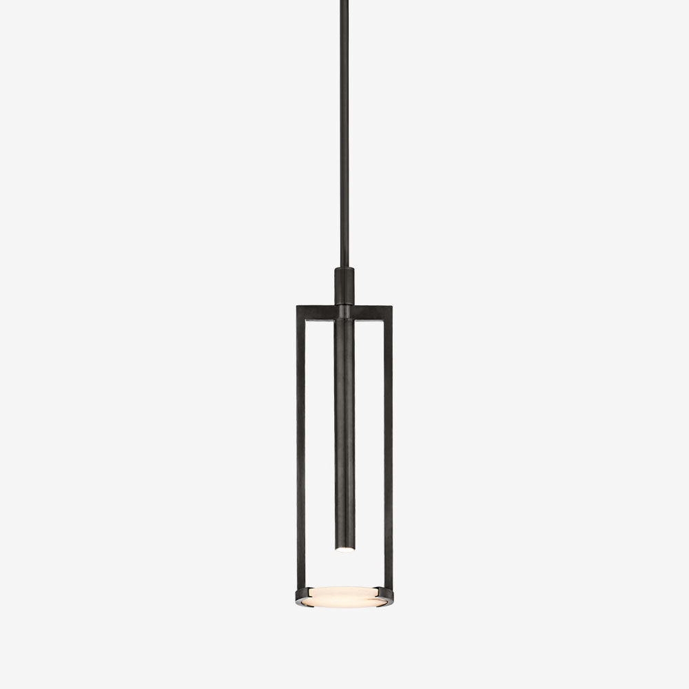 MELANGE SMALL FLOATING DISC PENDANT