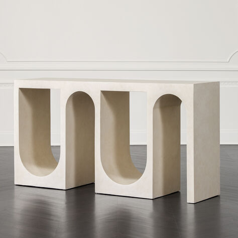 ROXBURY PLASTER CONSOLE